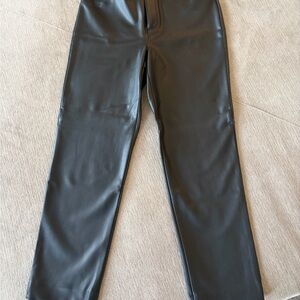Halogen Women’s Black Faux Leather Pants